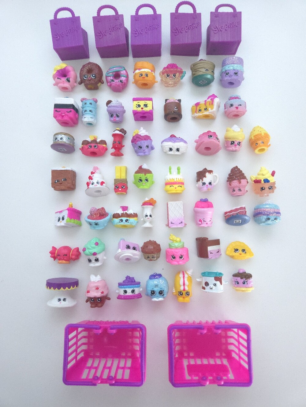 Shopkins Mini Figures Mixed Lot Sweet Treat/Dessert Theme Shopkins